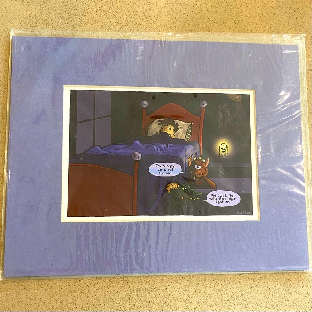Print Art of Monsters Under the Bed by Jason Kotecki